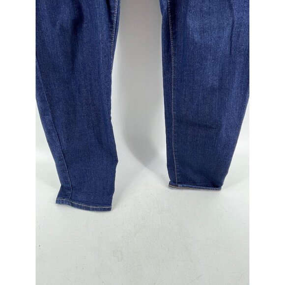 Old Navy Super Skinny Mid-Rise Women's Jeans Size 16 Regular Dark Wash Stretch - Picture 4 of 12